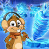 Experience the frosty elegance of the Ice Sculpture Badge Collection!